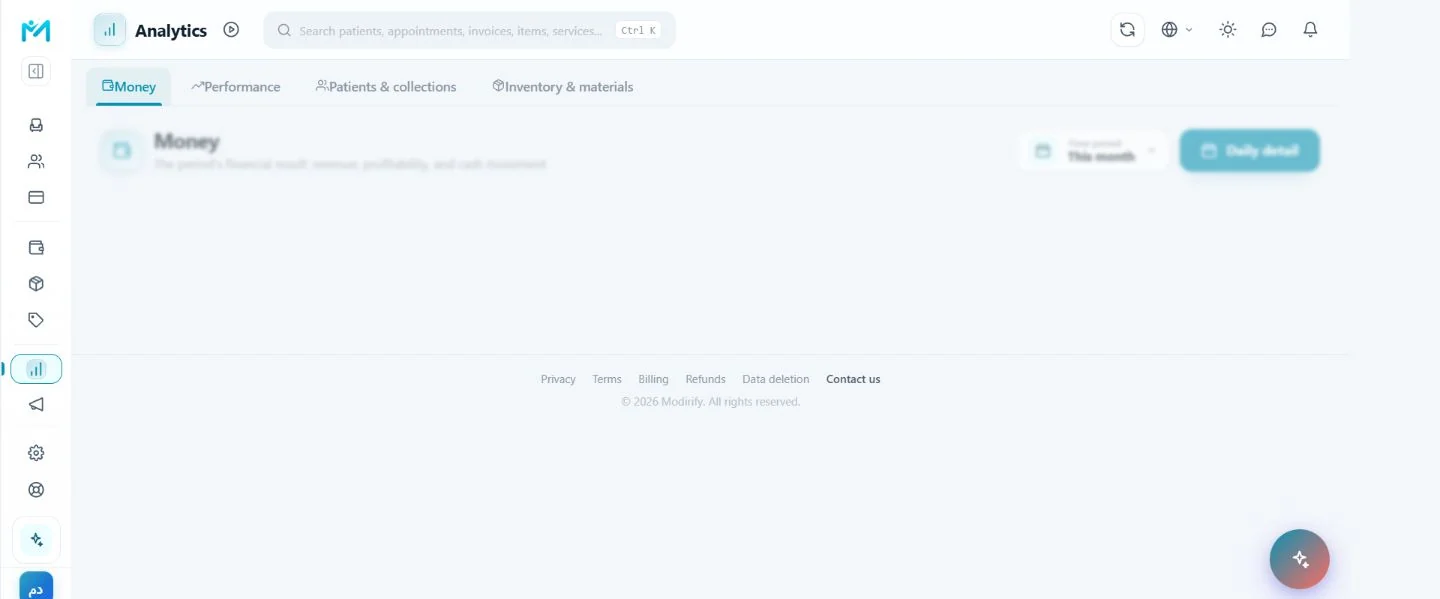 Reports and analytics
